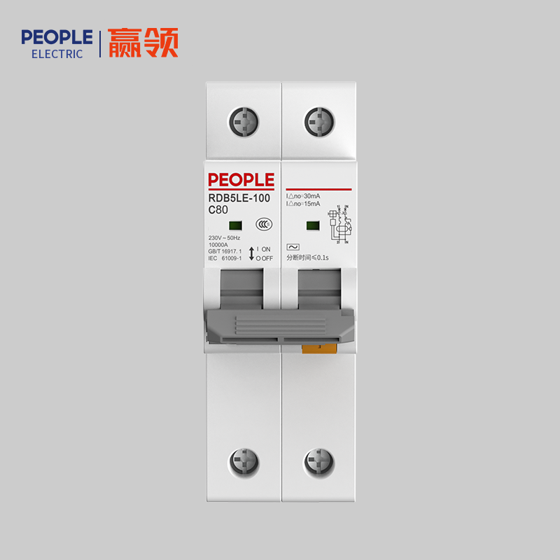 人民電器，人民電器集團(tuán)，人民電器集團(tuán)有限公司，中國人民電器，RDB5LE-100系列剩余電流動(dòng)作斷路器
