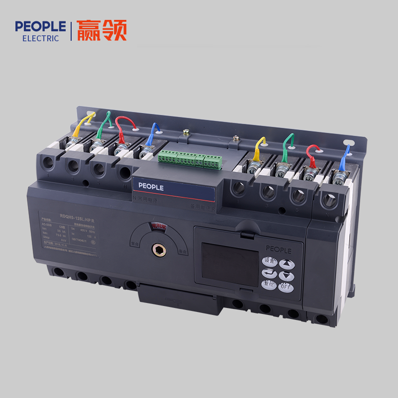 人民電器RDQH5系列雙電源自動轉(zhuǎn)換開關(guān) 