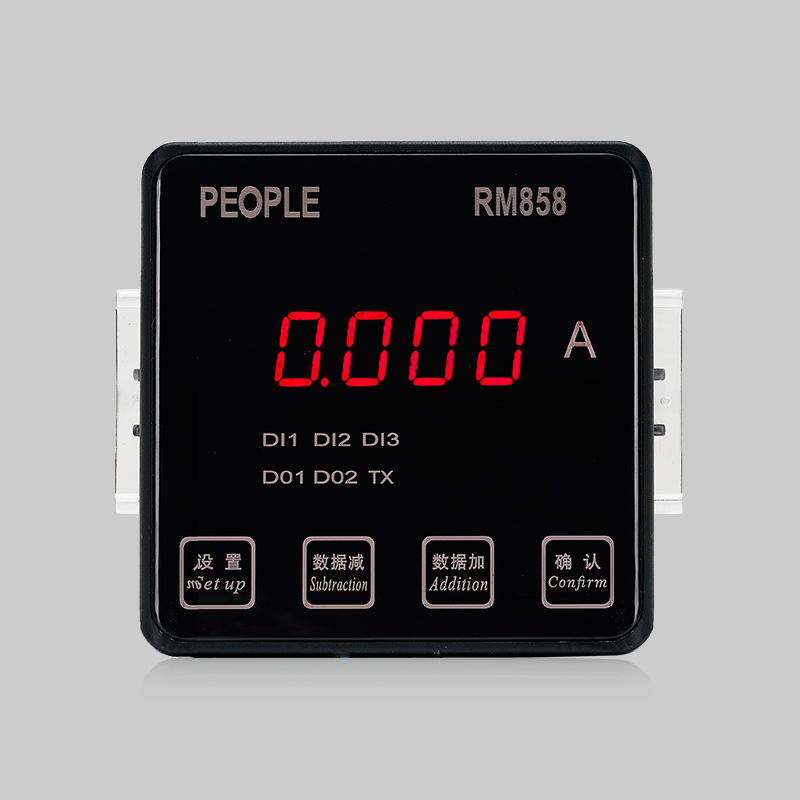人民電器RM858AI/AV/DI/DV-□系列單相數(shù)顯電流、電壓表 