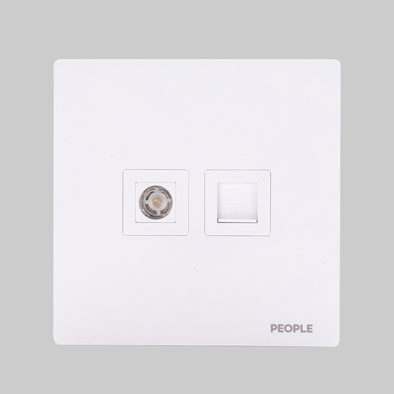 人民電器電視電腦插座(R86H5) 