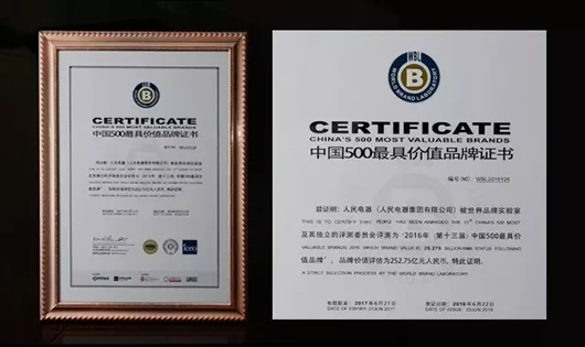 人民電器,人民電器集團,中國人民電器集團